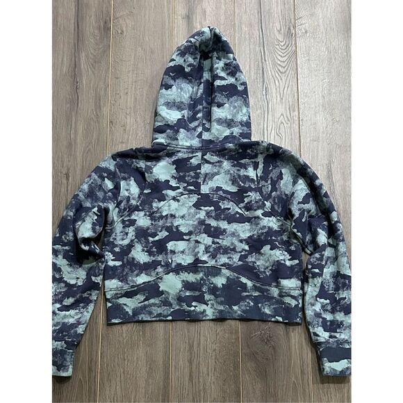 Lululemon Loungeful Cropped Hoodie sz 4 - Picture 4 of 5